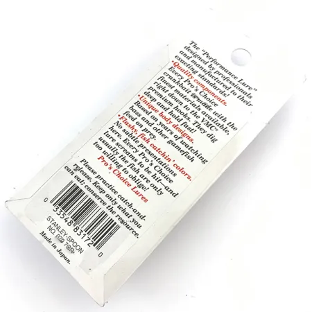 Stanley Jigs Stanley-Spoon Blinker, Silber/Blau Holo, 9g, #5063