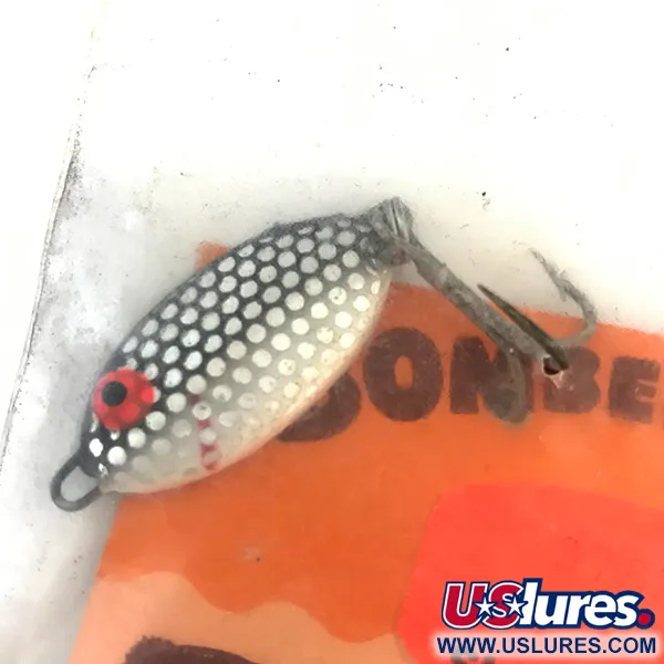 Bomber Slab Spoon Pilker, Hecht, 17g, Vintage-Sammlerstück, #5064