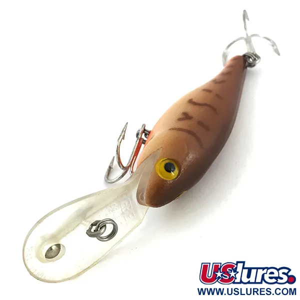 Rebel Double Deep Shad Tiefläufer, Barsch, 11g, Vintage, #5069