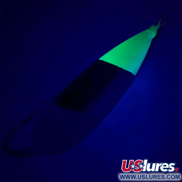 Weedless Johnson Silver Minnow Krautlöffel, Nickel/Blau/Grün, 12g, #5078