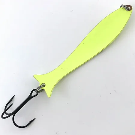 Williams Mooselook wobbler Blinker, Fluorescent Yellow / Black, 8g, #5086