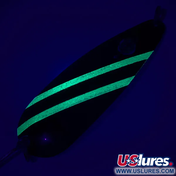 Eppinger Red Eye Evil Eye Schlepplöffel, Schwarz/Grün, 9g, #5087