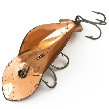 Buck Perry Spoonplug Löffelblinker, Kupfer, 14g, Vintage, #5094
