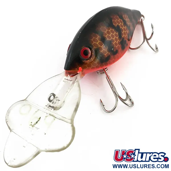 Luhr Jensen Hot Lips Express Crankbait, Red Tiger, 14g, Tiefläufer, #5098