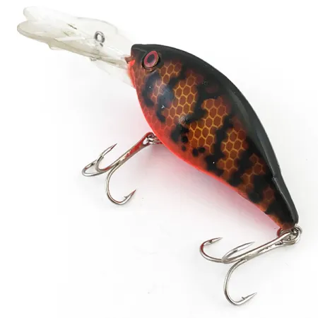 Luhr Jensen Hot Lips Express Crankbait, Red Tiger, 14g, Tiefläufer, #5098