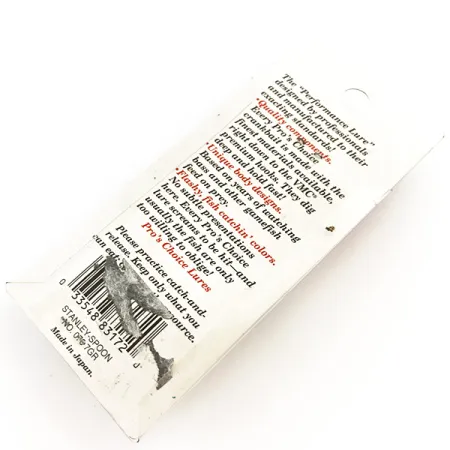 Stanley Jigs Pro’s Choice Blinker, Silber/Regenbogen, 7g, VMC, #5111