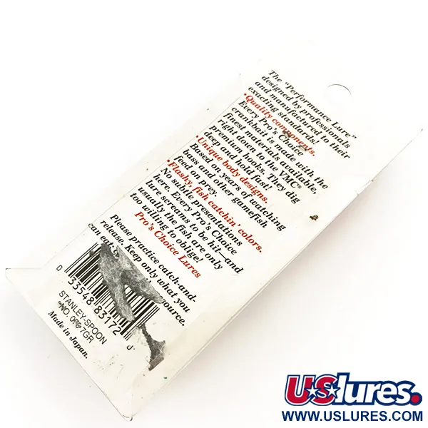 Stanley Jigs Pro’s Choice Blinker, Silber/Regenbogen, 7g, VMC, #5111