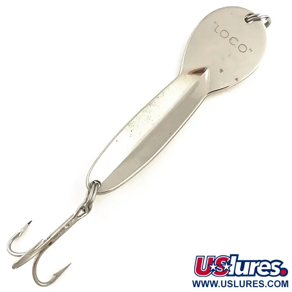 Glen Evans Loco 4 UV Blinker, Gelb/Nickel/Rot UV, 23g, UV-aktiv, #5118