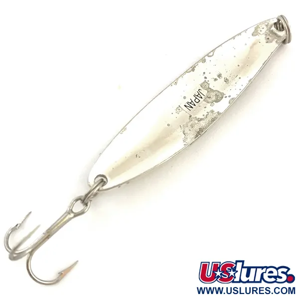 Stanley Jigs Blinker, Versilbert/Regenbogen/Rot, 6g, Hologramm, #5121