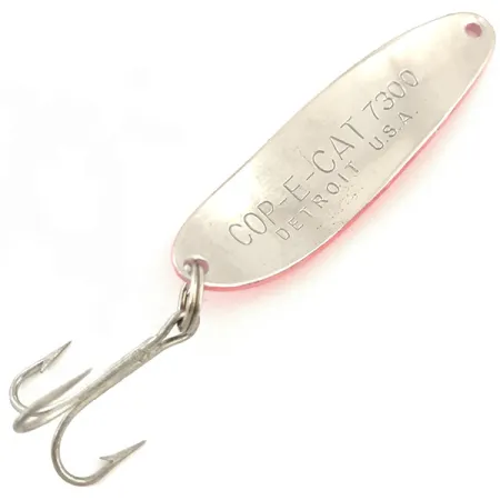 Eppinger Dardevle Cop-E-Cat 7300 UV Blinker, Pink/Nickel, 10g, #5123