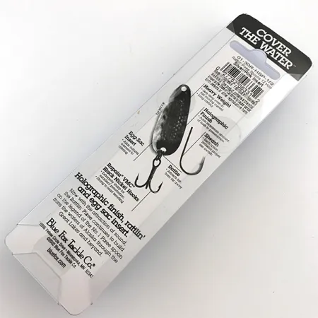 Blue Fox Rattlin Pixee Blinker, Pink UV / Rainbow Herring, 14g, #5127