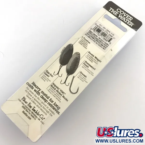 Blue Fox Pixee UV Blinker, Hammerschlag-Nickel/Grün, 14g, #01-30-344-1/2