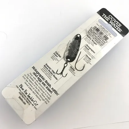 Blue Fox Rattlin Pixee UV Blinker, Rainbow Bronze, 14g, Rassel, #5129