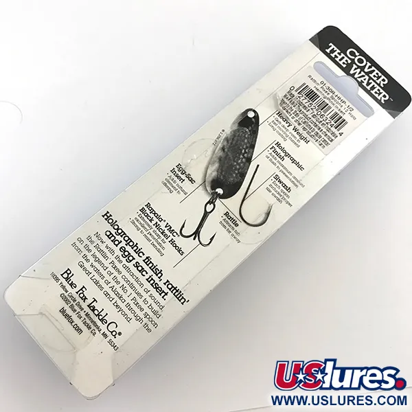 Blue Fox Rattlin Pixee UV Blinker, Rainbow Bronze, 14g, Rassel, #5129