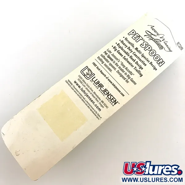 Luhr Jensen Tony Accetta Pet Spoon 14 Krautblinker, Nickel, 7g, #5133