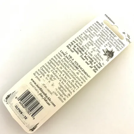 Northland Live Forage Glow Blinker, Naturdekor, 7g, Glow, #5142