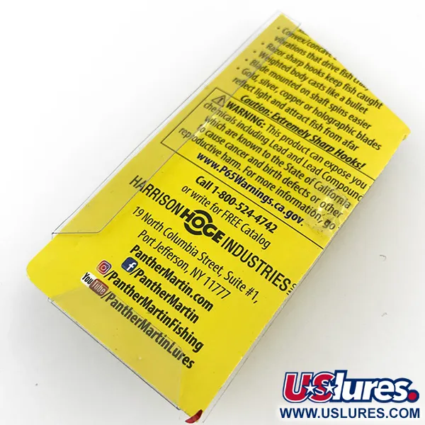 Panther Martin 4 Spinner, Silber / Blau, 4g, Holografisch, #5168