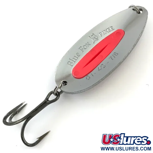 Blue Fox Pixee UV Blinker, Nickel gehämmert, 24g, UV-Finish, #5179