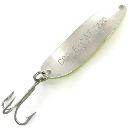 Dardevle Cop-E-Cat 7300 UV Blinker, Gelb/Nickel, 10g, UV, #5183