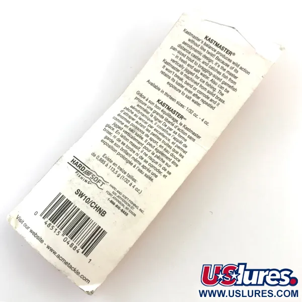 Acme Kastmaster Blinker, Nickel / Blau, 7g, Aerodynamisch, #5185