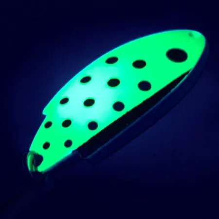 Thomas Buoyant UV Blinker, Chartreuse/Weiß UV, 7g, UV-aktiv, #5186