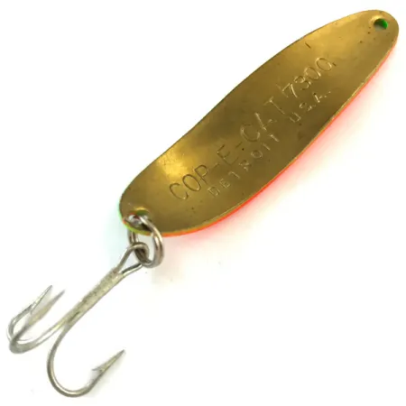 Eppinger Dardevle Cop-E-Cat 7300 UV Blinker, Fire Tiger, 10g, #5190