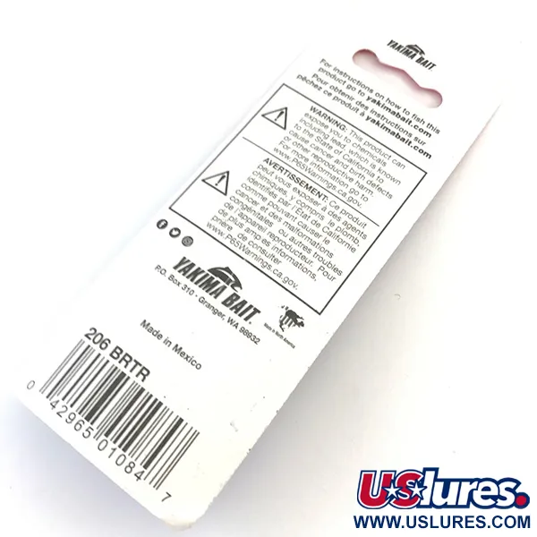 Worden’s Original Rooster Tail Spinner, Gold, 1,7g, Hechelschwanz #12043