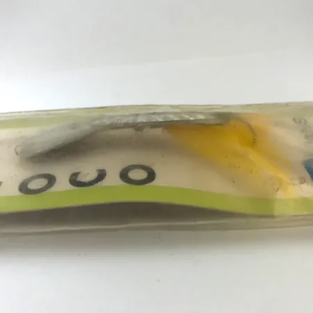 Glen Evans Weedless Loco Blinker, Nickel/Hologramm/Gelb, 19g, #5200