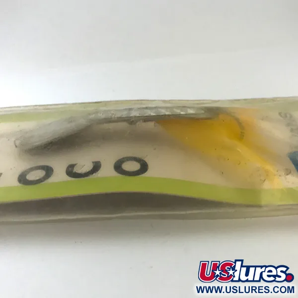 Glen Evans Weedless Loco Blinker, Nickel/Hologramm/Gelb, 19g, #5200