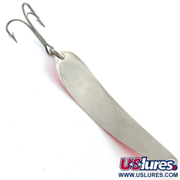 Eppinger Dardevle King Flutter Devle 3200 UV Löffel, Rot/Nickel, 9g, #5214