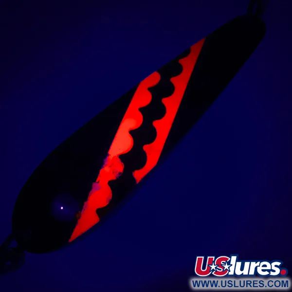 Northern King 28 UV Schlepplöffel, Black/Red/Gold, 14g, UV-aktiv, #5225
