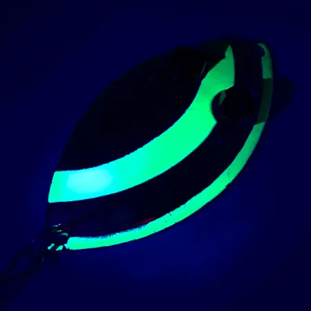 Eppinger Red Eye junior UV Blinker, Nickel/Chartreuse, 13g, UV, #5236