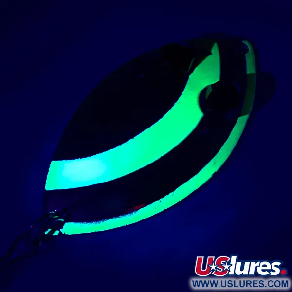 Eppinger Red Eye junior UV Blinker, Nickel/Chartreuse, 13g, UV, #5236