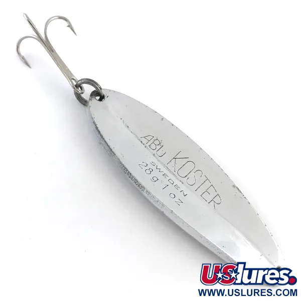 Abu Garcia Koster Blinker, Silber, 28g, Schuppenmuster, #5249