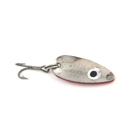 Eppinger Dardevle Skeeter Blinker, Rot/Weiß/Nickel, 2g, #5255