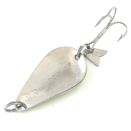 Acme K.O. Wobbler UV Blinker, Nickel/Grün, 14g, Sonic Flipper, #5264