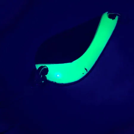 Acme K.O. Wobbler UV Blinker, Nickel/Grün, 14g, Sonic Flipper, #5264