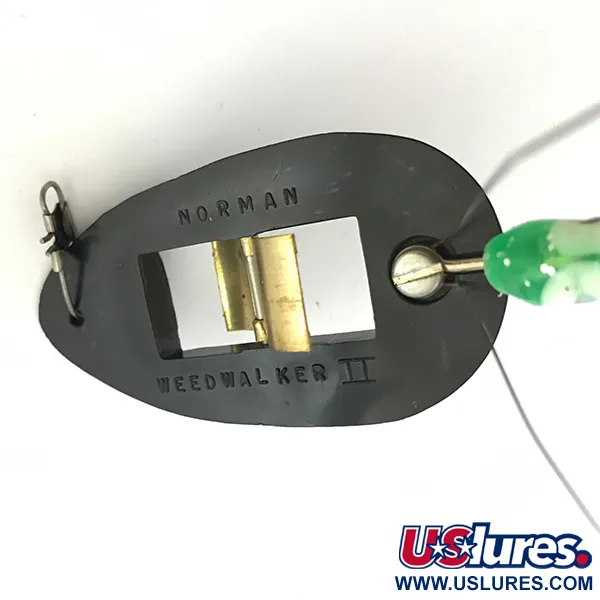Norman Weedless Weedwalker Krautköder, Schwarz/Grün, 14g, #5274