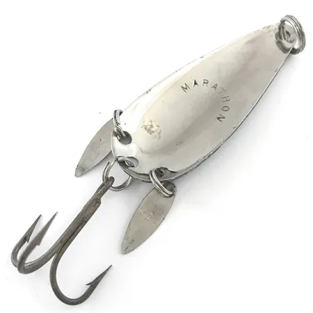 Marathon (with sonic blades) Blinker, Nickel / Blau, 12g, #5285