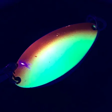 Little Cleo (Hula Girl) UV Blinker, Gelb/Orange/Nickel, 18g, #5294