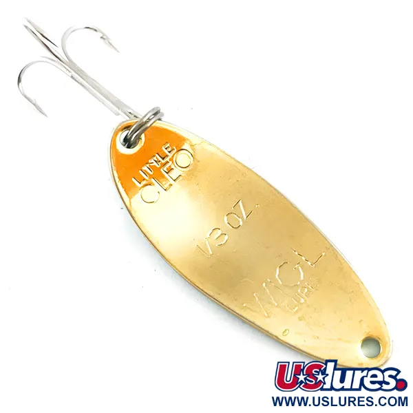 Acme Little Cleo Blinker, Metallic-Grün/Gold, 9g, Übergangsmodell, #5296