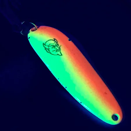 Dardevle Cop-E-Cat 7300 UV Blinker, Gelb/Orange, 10g, UV-Dekor, #5308