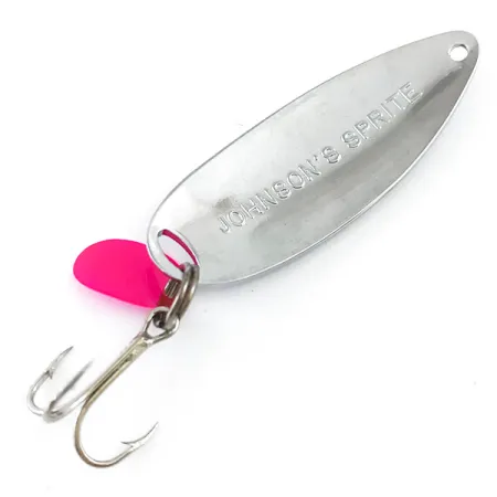 Johnson Sprite Blinker, Nickel / Rot, 5g, Sammlerzustand, #5311