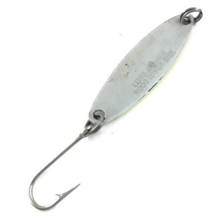 Luhr Jensen Needlefish 1 UV Schlepplöffel, Chartreuse/Schwarz/Weiß, 2g, #5343