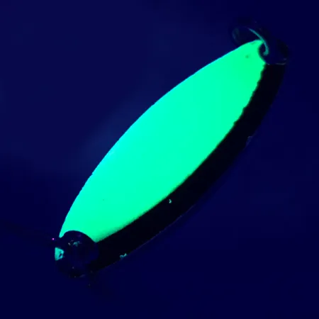 Luhr Jensen Needlefish 1 UV Schlepplöffel, Chartreuse/Schwarz/Weiß, 2g, #5343