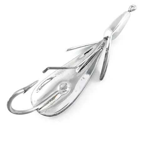 Johnnie O'Neil Weedless Weed Wing Blinker, Nickel, 9g, Krautschutz, #5348