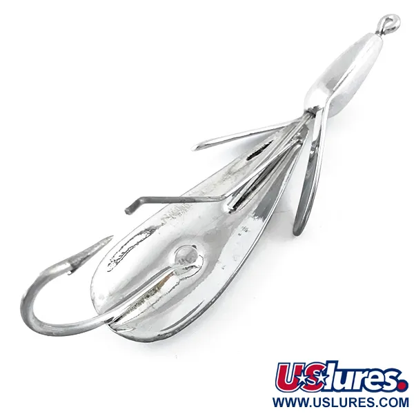 Johnnie O'Neil Weedless Weed Wing Blinker, Nickel, 9g, Krautschutz, #5348