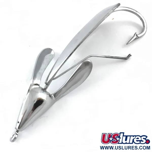 Johnnie O'Neil Weedless Weed Wing Blinker, Nickel, 9g, Krautschutz, #5348