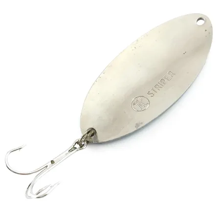 Atlantic Lures Striper Blinker, Blue/Nickel, 28g, Wabenstruktur, #5351