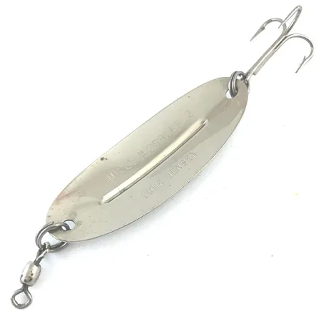 Williy Wobbler 3 Luhr Jensen Blinker, Nickel, 9,5g, Vintage, #5352